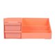 thumbnail image 1 of Drawer Type Cosmetics Holders Desktop Organizer For Professionals In Pink For Bathroom 1Set, 1 of 4