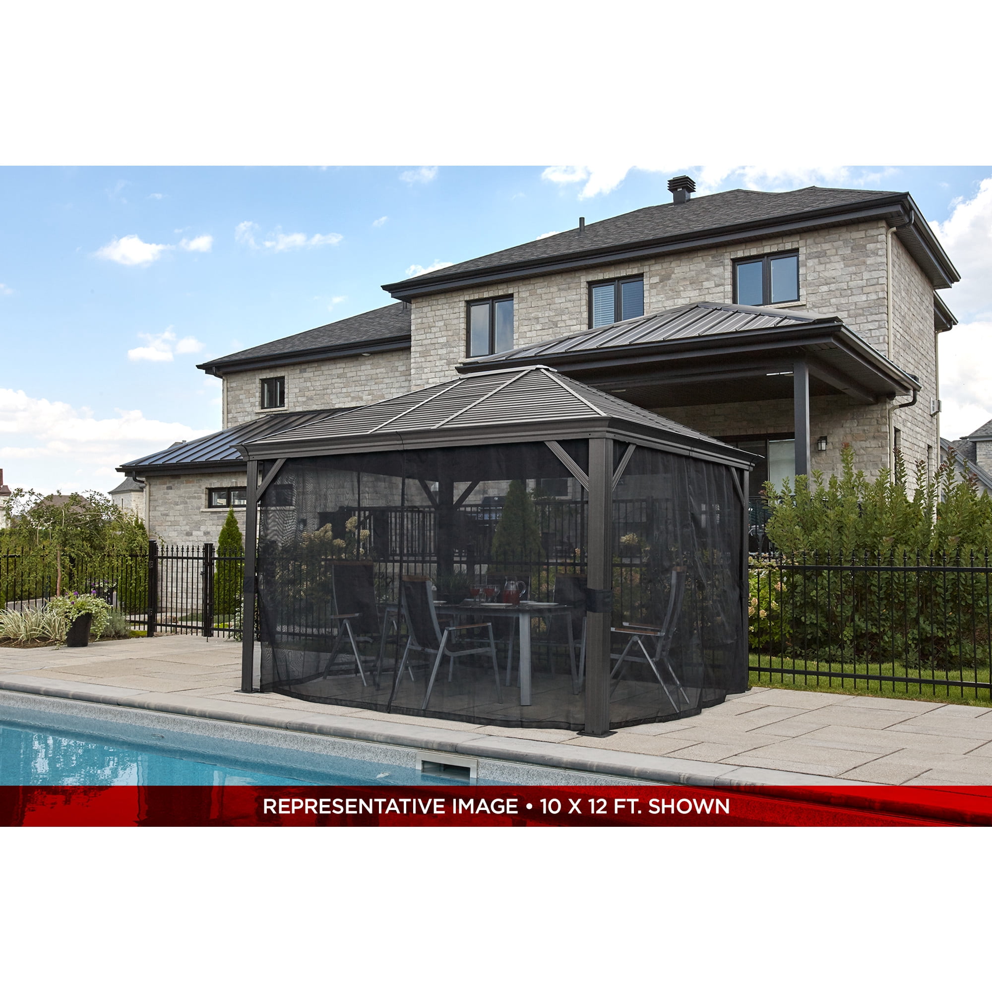Sojag Mykonos 10 ft. x 10 ft. Gazebo