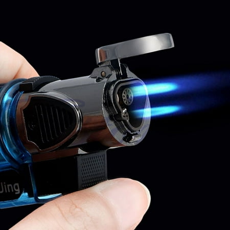 Butane Jet Flame Cigar - Windproof Refillable Butane Gas Trip Torch Jet Flame Cigarette Cigar Lighter NewWindproof Refillable Butane Gas Trip Torch Jet Flame Cigarette Cigar Lighter.., By Garden Furniture