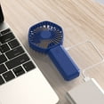 thumbnail image 7 of Matoen Handheld Mini Fan Portable USB Rechargeable Small Fan with Base Personal Desk Fan Super Compact Cooling Fan for Makeup, Home, Office, Travel, and Outdoor, 7 of 7