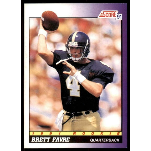 Brett Favre Rookie Card 1991 Score #na