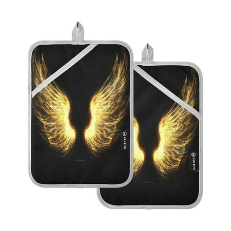 

Square Pot Holder Set of 2 - Silver-Coated Quilted Heat Resistant Pads 811℃ Heat Resistant with Hanging Loop for Oven and Microwave，A Cool Spider-mans