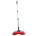 thumbnail image 4 of COOPHYA 1Pack Rolling Floor Sweeper Multi Function 3 in 1 Cleaning Tool in Red for Everyday Home Use, 4 of 7