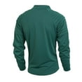 thumbnail image 2 of fatyb Men's Quarter Zip Pullover Long Sleeve Mock Neck Athletic Tops Mens Work Golf Shirts Activewear, 2 of 6