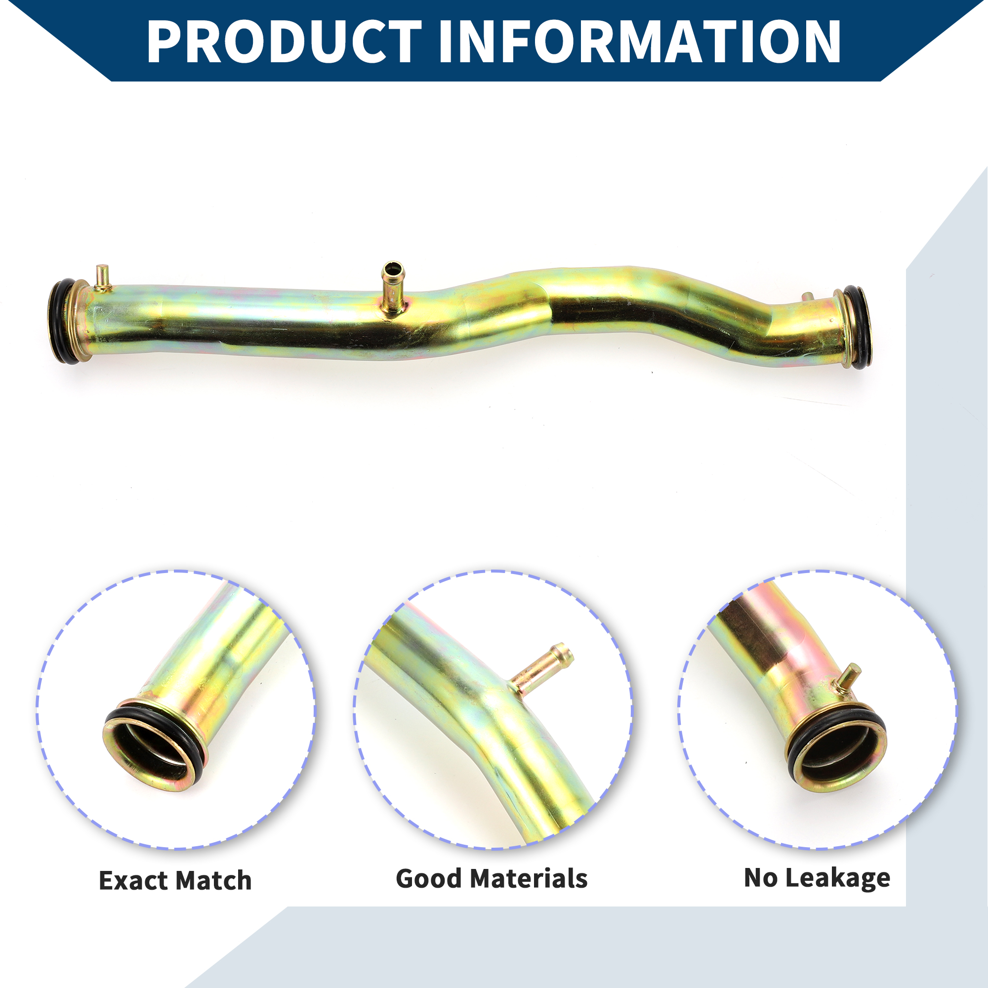 Unique Bargains Water Coolant Connecting Pipe For Honda Civic 1.6L 1996-2000 Engine Hose