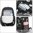 thumbnail image 4 of Bat and Sun Gothic Pattern 17" School Backpacks for Teens,Waterproof Oxford Fabric,S-Shape Padded Straps for School,Travel,Hiking,Camping, 4 of 6