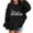 Black, variant on LIUYUNNN Teenager Kids Girls Sports Shirt Boy Girl Casual Hoodie Pullover Hooded Sweatshirt With Pocket Suitable For Girls Boys, Size 7-8 Years