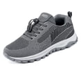 thumbnail image 1 of Zapatos Para Correr Zapatos casuales unisex Cordones elásticos transpirables para deportes al aire libre (42 gris) Likrtyny Para Estrenar, 1 of 7