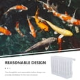 thumbnail image 3 of GOOHOCHY 2pcs Artificial Plants for Aquarium White Plastic Pot for Home Planting, 3 of 8