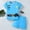 Sky Blue, variant on HUAXUN Boy's 2 Piece Outfits Clothing Set Spring Outfits T-Shirt Tops Shorts Clothes Sets Two Piece Spring Beach Vacation Outfits 2026 Sweatsuits