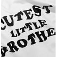 thumbnail image 4 of Cutest Little Brother Siblings Youth T Shirt Tee Boys Infant Toddler Brisco Brands 4T, 4 of 5