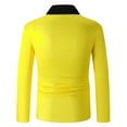 thumbnail image 2 of SPEEDRUN Men's Performance Long Sleeve Work Shirts Moisture Wicking Polo Shirts with Pocket, 2 of 5