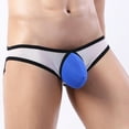 thumbnail image 2 of PEASKJP Men's Stretch Briefs Micro Modal Dual Pouch Briefs for Men,White XXL, 2 of 5