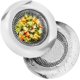 thumbnail image 3 of (M) Juego de 3 filtros de acero inoxidable para fregadero de cocina, aptos para lavavajillas, 3 of 5