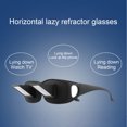 thumbnail image 6 of Anvazise Prism Glasses Universal Non-slip ABS Refractive Show Horizontal Glasses for Reading Black L, 6 of 13