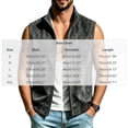 thumbnail image 2 of Maqroz Mens Outerwear Vests Faux Suede Sleeveless Jacket Stand Collar Zip Up Daily Coat with Pockets Gray,L, 2 of 6