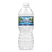 Ice Mountain Spring Water, 16.9 Fl Oz, Single Plastic Bottle