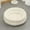 White, variant on Round Plush Cat Bed for Cats and Small Dogs, Soft Fluffy Pet Bed with Raised Edge and Non-Slip Base, Comfortable and Warm for Winter Use