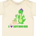 thumbnail image 4 of Inktastic I Love My Big Sis Boys or Girls Baby Bodysuit, 4 of 5