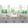 thumbnail image 3 of Kingston Brass Concord 8-Inch Adjustable Center Wall Mount Kitchen Faucet, Brushed Brass, 3 of 5
