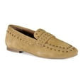 thumbnail image 2 of Diba True Women's Can Yon Studded Suede Loafer (Whiskey, 6.5/37.5EU), 2 of 5