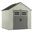 thumbnail image 1 of Abri de rangement Suncast Tremont 8' x 7' – Résine – Usage extérieur – 378 pi³, 1 of 8