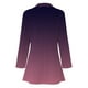 thumbnail image 4 of ICHUANYI Clearance Fashion Women Business Attire Solid Color Stitching Plaid Printed Long Sleeve Cardigan Coat Top(Pink, L) ICHUANYI WER2023080907640, 4 of 4