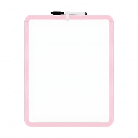 CCOCC Small Dry Erase Whiteboard 14" x 11" Mini White Board with Marker Double-sided Handheld Dry Erase Board for Home Office Classroom