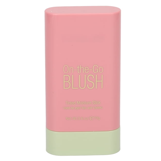 Cream Blush, 0.7 Oz Blush Stick Exquisite Design Long Lasting Multi Purpose Light And Breathable For Salon For Girls