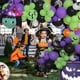 thumbnail image 3 of Globos de Halloween Globos Decoraciones de murciélagos Globos de aluminio de murciélago compatibles con decoraciones de fiesta de Halloween, 3 of 5
