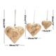 thumbnail image 5 of Corazón metálico colgante, Aged Brass, decorativo con cuerda, estilo moderno, metal resistente, ideal para dormitorios, alta demanda, diseño elegante, metal duradero, para decorar espacios,, 5 of 8