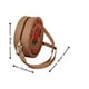 thumbnail image 2 of Bolsa en forma de MAZAPAN, Diseño de Dulce Tipico Mexicano, Forma Redonda, Moda Kawaii, Bandolera para Mujer, Cross Body, Correa Ajustable, Color Café, Novedoso y Encantador (Bolsa para Mujer)., 2 of 5