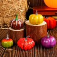 thumbnail image 5 of 8 Pcs Mini Artificial Pumpkins Fall Decor Set,Fake Pumpkin For Decorating,Realistic Small Fake Pumpkins For Decorating Autumn Table Centerpiece, Thanksgiving Harvest Home Decorations,Z4-Yellow, 5 of 7