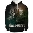 thumbnail image 3 of Sudadera con capucha con estampado 3D del juego de disparos Call of Duty COD, sudadera informal de estilo callejero para entusiastas de los juegos STG, sudadera con capucha de moda Harajuku para hombr, 3 of 5