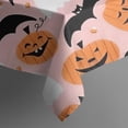 thumbnail image 5 of Halloween Pumpkins Ghosts Skulls and Bats Square Tablecloth,Waterproof Square Table Cover,Wipeable Spillproof Washable Table Cover for Home Kitchen Party Decor 42"X42"(107x107cm), 5 of 6