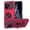 Red, variant on Thousandgear Compatible for Cricket Icon Plus - 2026 / AT&T Verge 2 Phone Case, Hybrid Magnetic Ring Kickstand Holder Full-Body Armor Protective Military Grade Cover with Screen Protector, Green