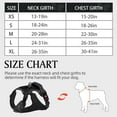 thumbnail image 5 of Dog Harness for Medium Dogs, No Pull Pet Harness with 2 Leash Clips, Adjustable Soft Padded Dog Vest Handle, Reflective No Choke Pet Vest Harness, Black, M, 5 of 7
