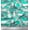 Turquoise Green, variant on Soimoi Cotton Voile Fabric Geometric Abstract Print Fabric by the Yard 42 Inch Wide