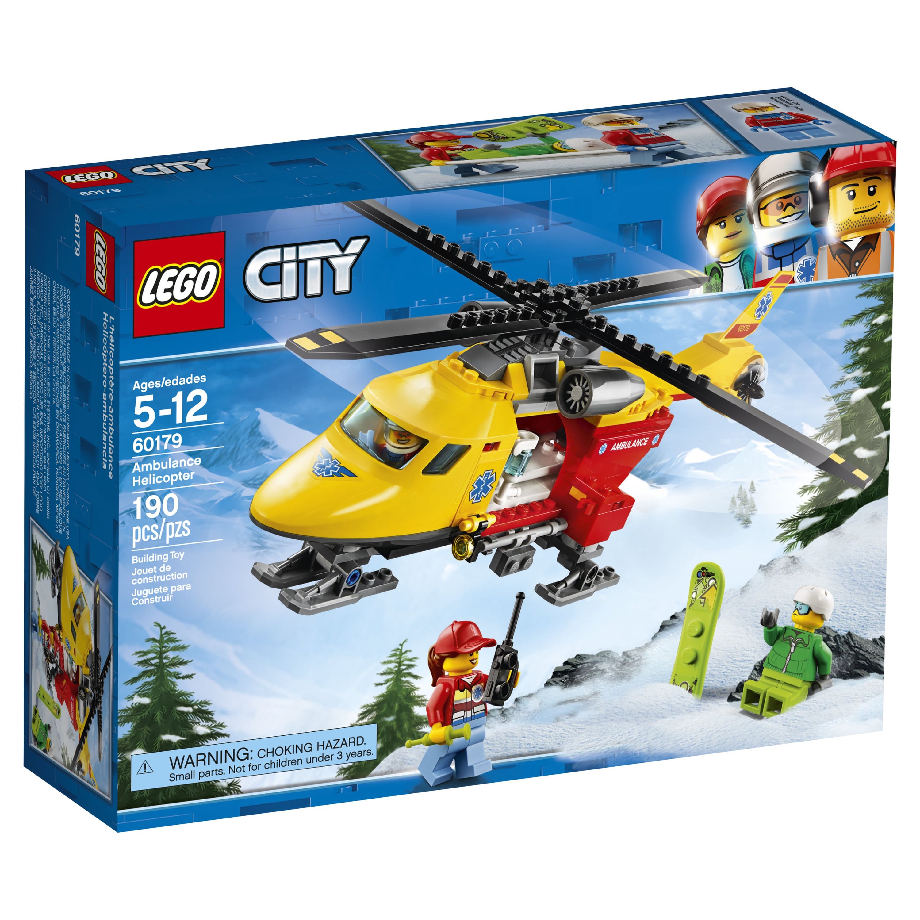 LEGO City Great Vehicles Ambulance Helicopter 60179 - image 4 of 5