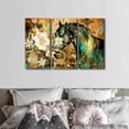 thumbnail image 4 of Canvas Wall Art White Brown Horse Canvas Pictures Wall Decor Farmhouse Animals Canvas Painting Rustic Artwork Canvas Prints Living Room Bedroom Bathroom Office Home Wall Decoration Unframed, 4 of 6