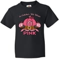 thumbnail image 3 of Inktastic In October We Wear Pink with Ribbon and Pink Pumpkins Youth T-Shirt, 3 of 5