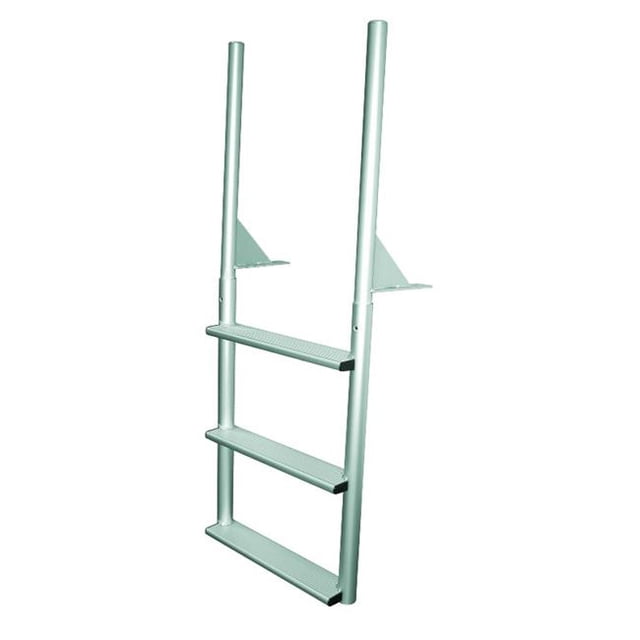 JIF MARINE EFLSNW5 5-Wide Step Dock Ladder Anodized Aluminum