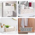 thumbnail image 3 of Cesta de macramé boho hecha a mano, elegante contenedor de almacenamiento con cuerdas de algodón tejidas a mano para regalos creativos y prácticos, 3 of 6