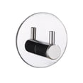 thumbnail image 1 of DOLITY 304Stainless Steel Hook Strong Adhesive Door Rear Coat Hook - 14-1-R-L Sliver, 1 PCS Round, 1 of 9