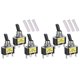 thumbnail image 1 of Interruptor de Palanca de Luz Basculante de 6 Piezas, 30A, 12 V CC, SPST, 2 Posiciones, 3 , Luz LED Azul Con Cable para Coche, , Automoción, 1 of 5