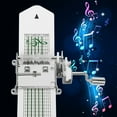 thumbnail image 3 of Music Box Accessories,15 Note Hand Crank Note Music Box Movement Music Box Parts Meticulously Designed, 3 of 10