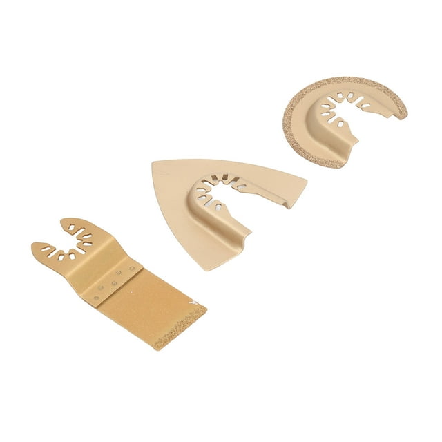 Lame de Scie Oscillante, Lames Multioutils 3pcs Différentes Tailles pour le Marbre