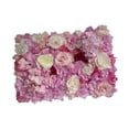 thumbnail image 3 of Panel de pared de flores, fondo de pared de flores, panel floral decorativo de exhibición de bricolaje, telón de fondo de bodas para el escenario del Estilo a, 3 of 8