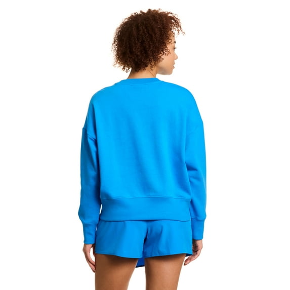 Reebok Women's Prep Crewneck Sweatshirt, Sizes XS-XXXL