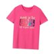 thumbnail image 5 of Camiseta para mujer Camiseta básica Activewear Camiseta suave con cuello redondo para acampar y viajar L, 5 of 7